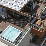 Private Rooftop Jacuzzi Sea View Walk To