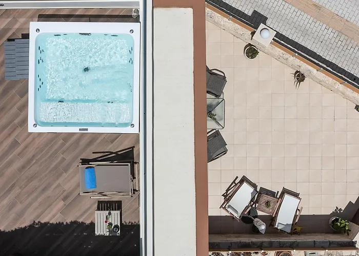 Feriehus Private Rooftop Jacuzzi Sea View Walk To Rethimno