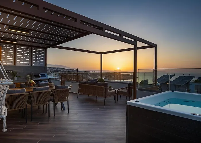 Feriehus Private Rooftop Jacuzzi Sea View Walk To *