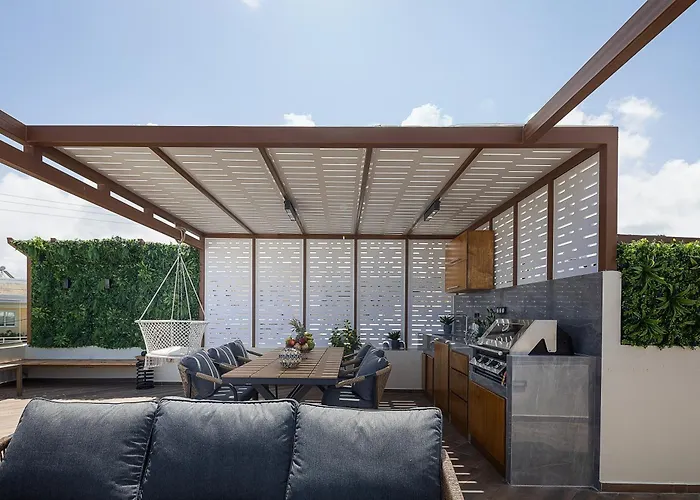 Private Rooftop Jacuzzi Sea View Walk To Rétino